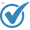 blue tick icon