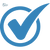 blue tick icon