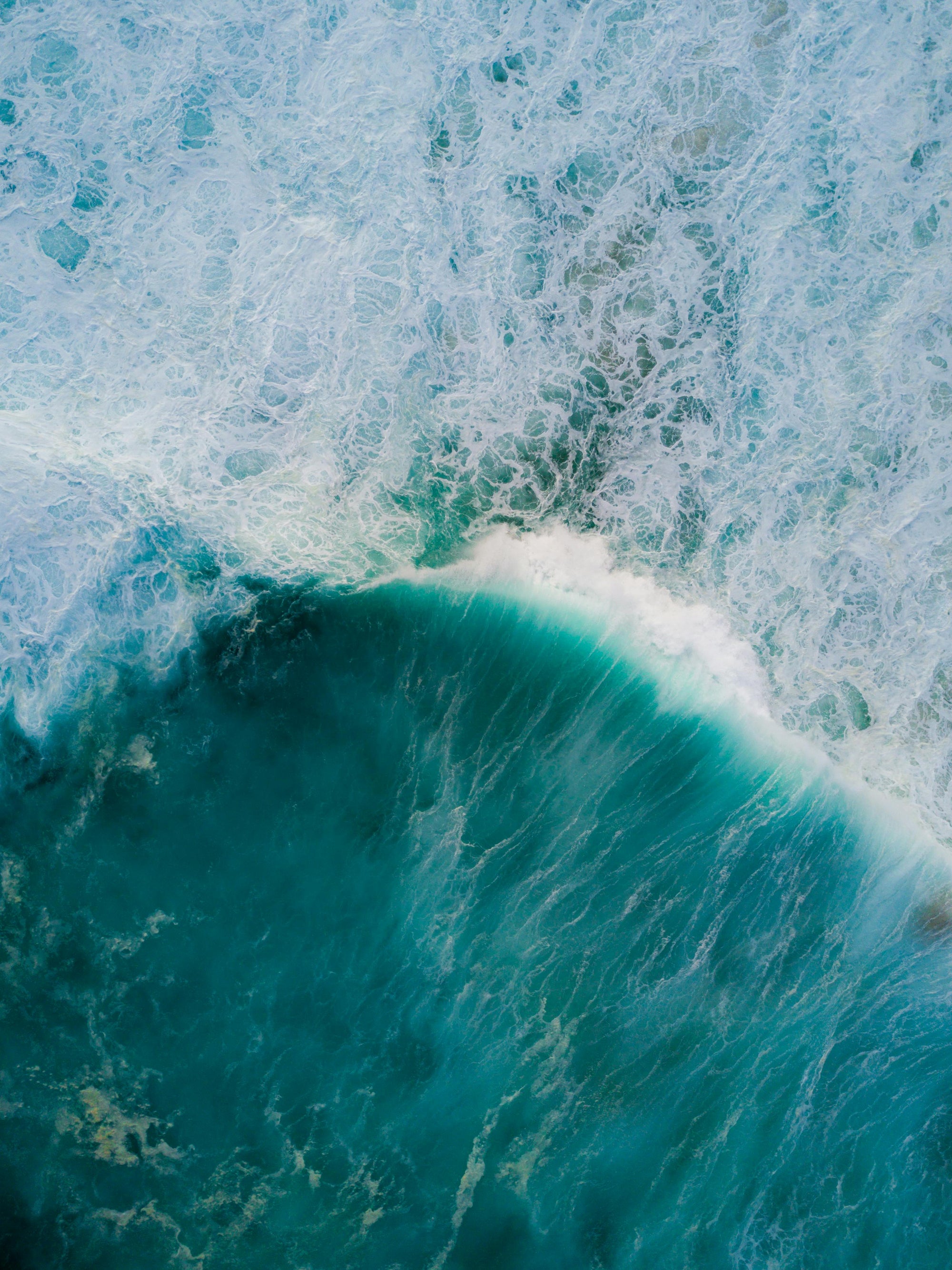 Turquoise Ocean Wave