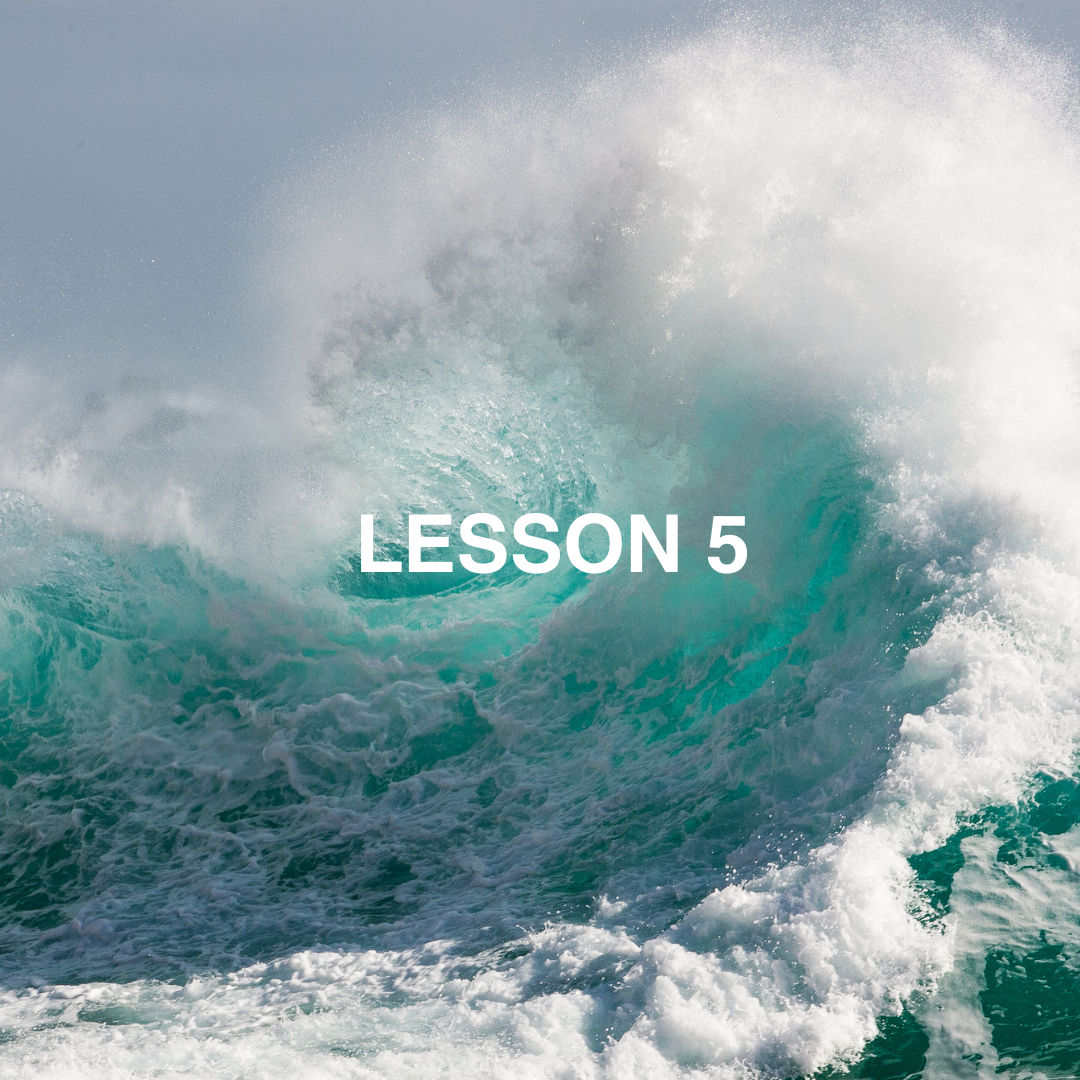Turquoise Waves crashing