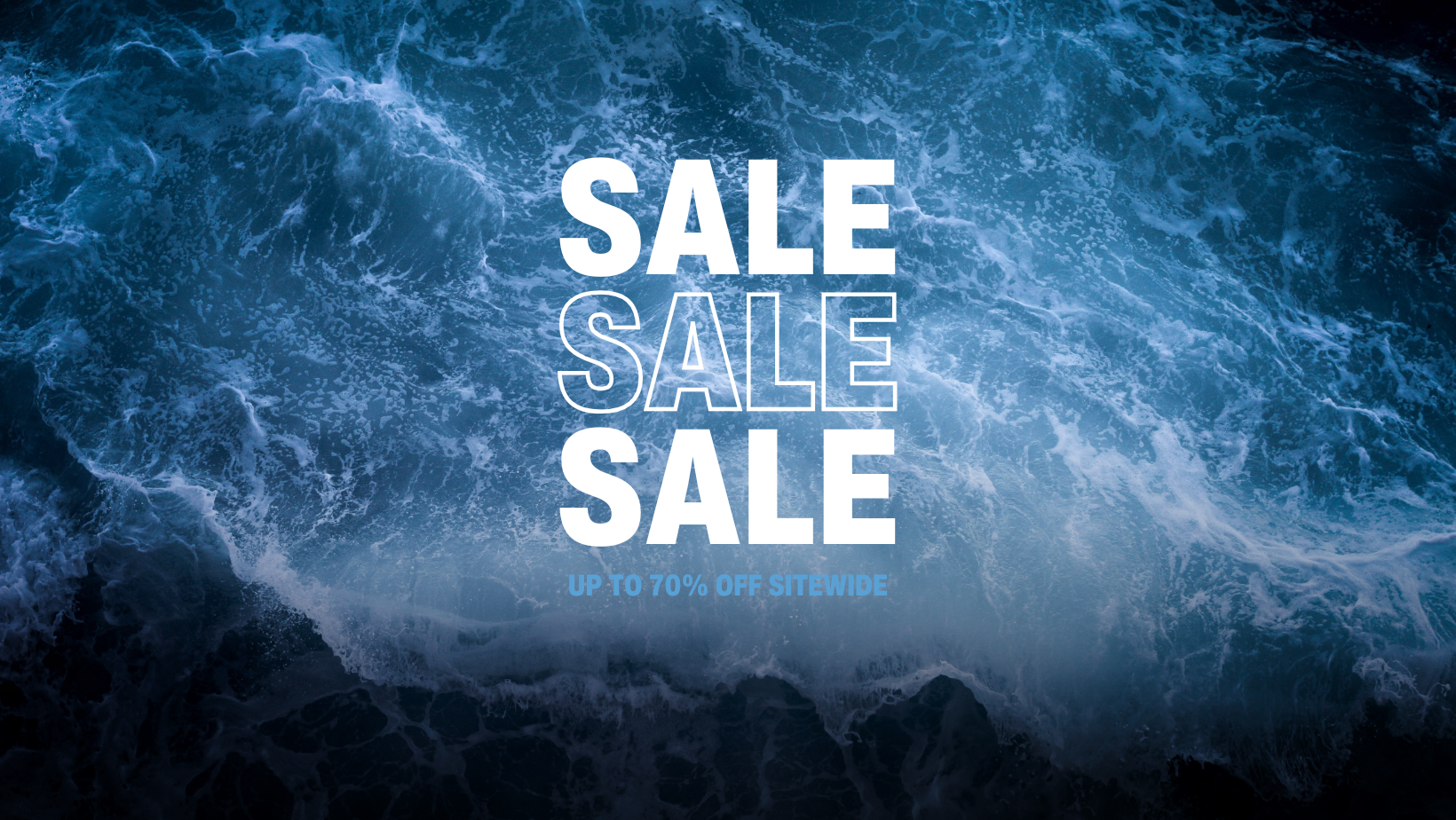 NAUTRA SALE Banner - Up to 70% off sitewide