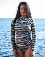 TIGER SHARK Long-Sleeve Rashguard
