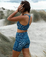 WHALE SHARK Active Swim Biker Shorts